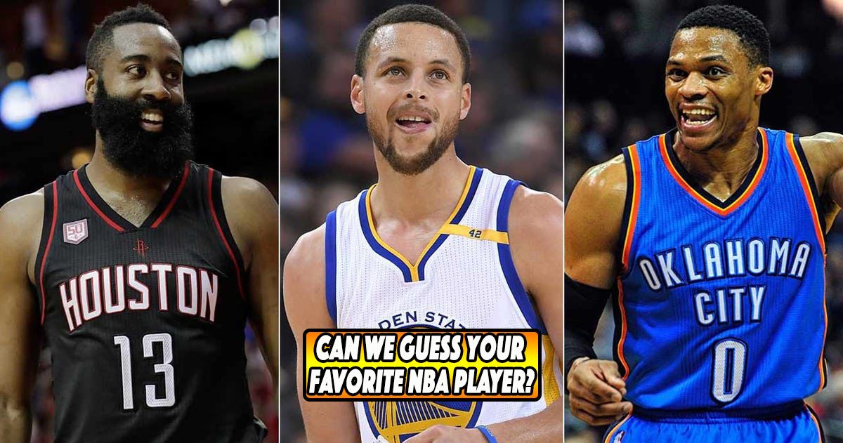 lokal fjols Kiks Who's Your Favorite NBA Player? Take This Test And We'll Tell You!