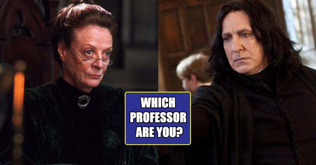 Take This Harry Potter Test, And We'll Tell You Which Professor You Are!