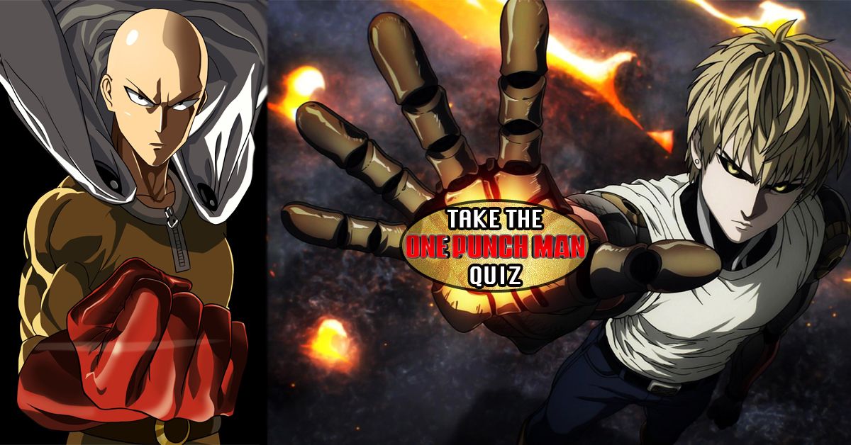 Um quiz BOM de One Punch Man!