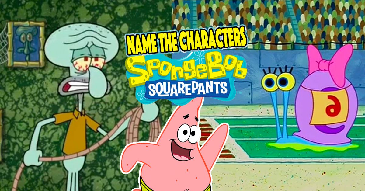 Remember Spongebob Name These Secondary Characters To Prove You