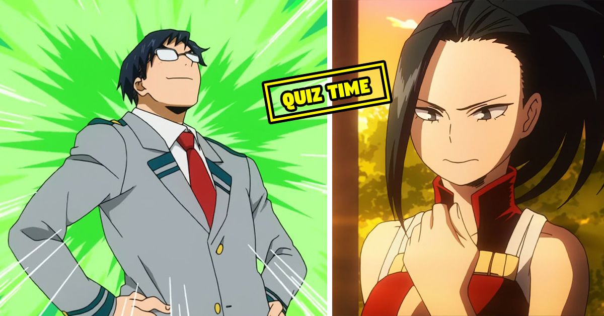 My Hero Academia hard quiz